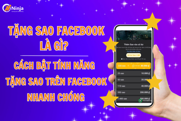 tặng sao trên facebook là gì